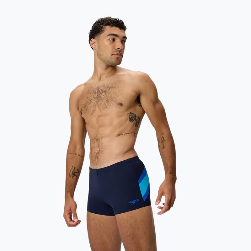 Vyriškos maudymosi trumpikės Speedo Hyperboom Aquashort peacoat/deep sapphire 3