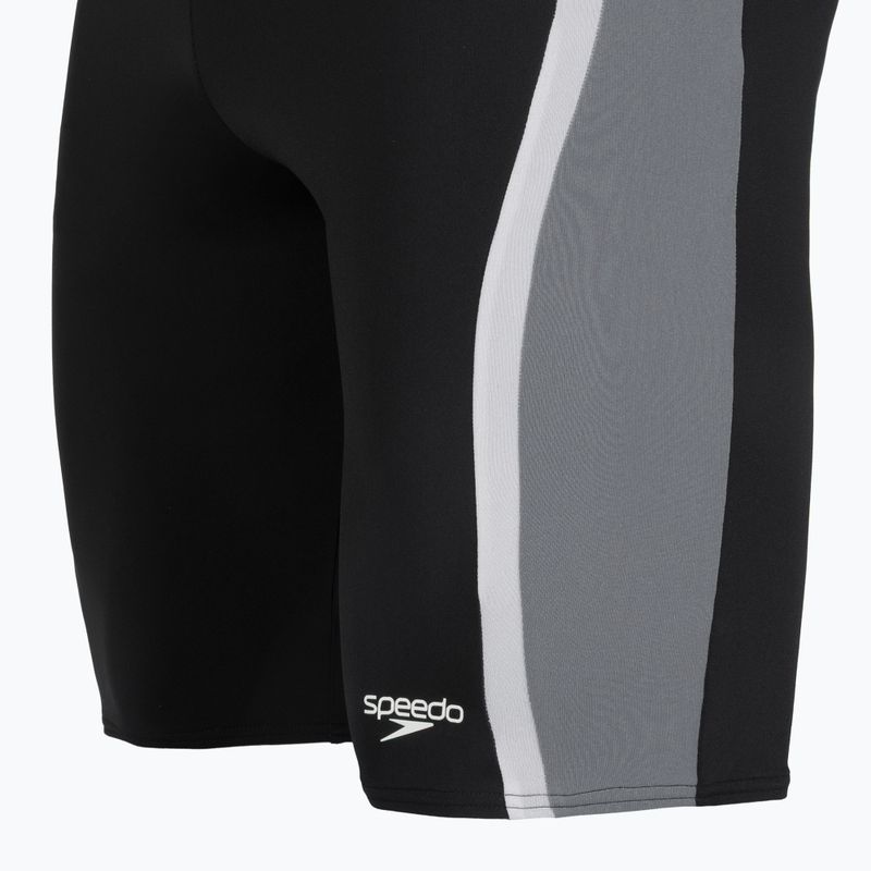 Vyriški plaukimo šortai Speedo Solid Splice Jammer Anthracite/Lead Grey 4
