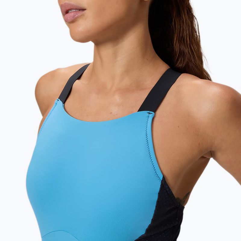 Moteriškas vientisas plaukimo kostiumėlis Speedo Sculpture High Neck Contour 3