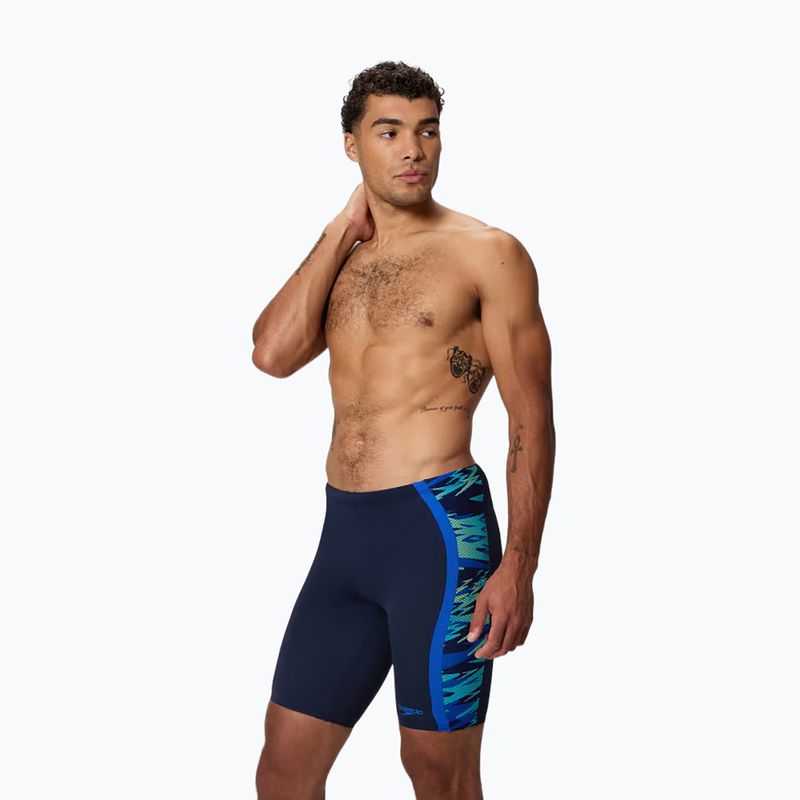 Vyriški plaukimo šortai Speedo Hyper Boom splice peacoat/deep sapphire 3