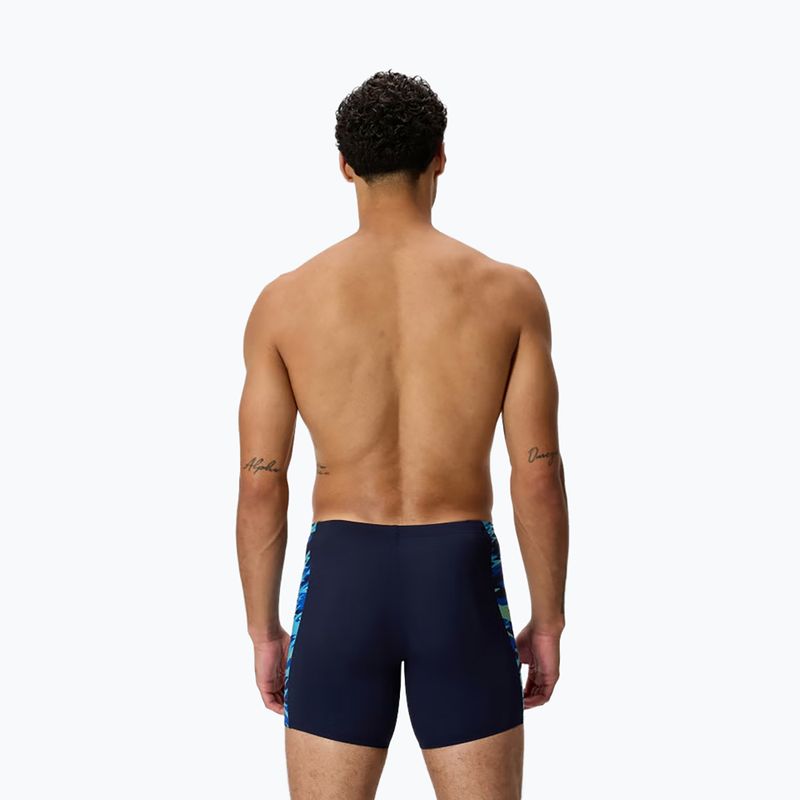 Vyriški plaukimo šortai Speedo Hyper Boom Splice Mid peacoat/deep sapphire 2