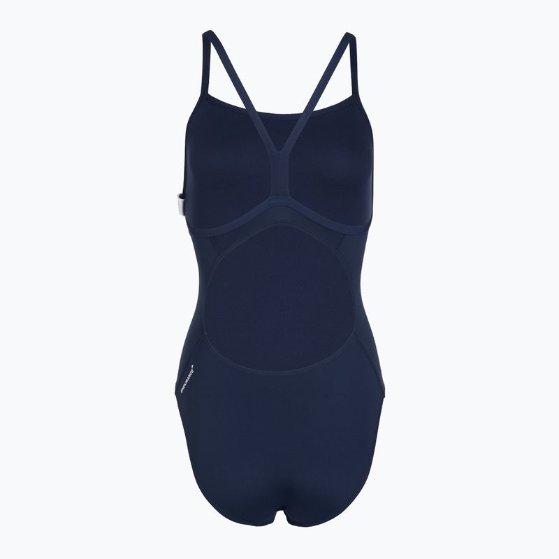Vaikiškas vientisas maudymosi kostiumėlis Speedo Endurance+ Logo Thinstrap peacoat 2
