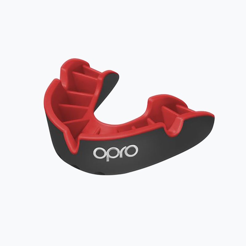 Opro Silver žandikaulio apsauga juoda 2