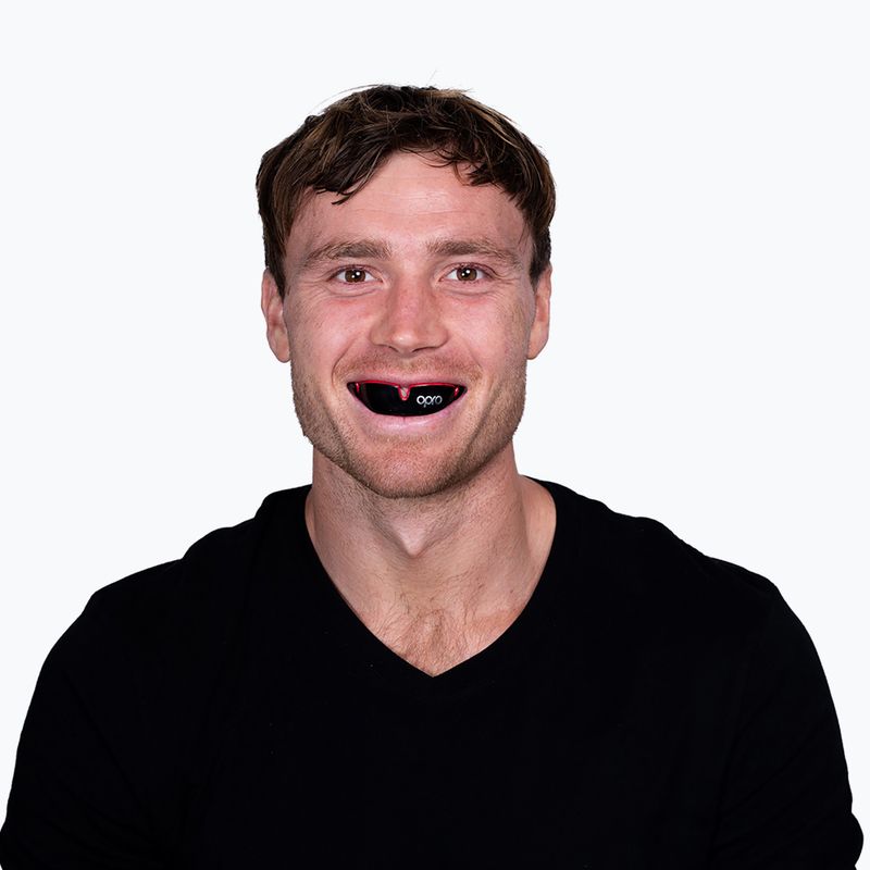 Žandikaulio apsauga Opro Silver GEN4 black/red 4