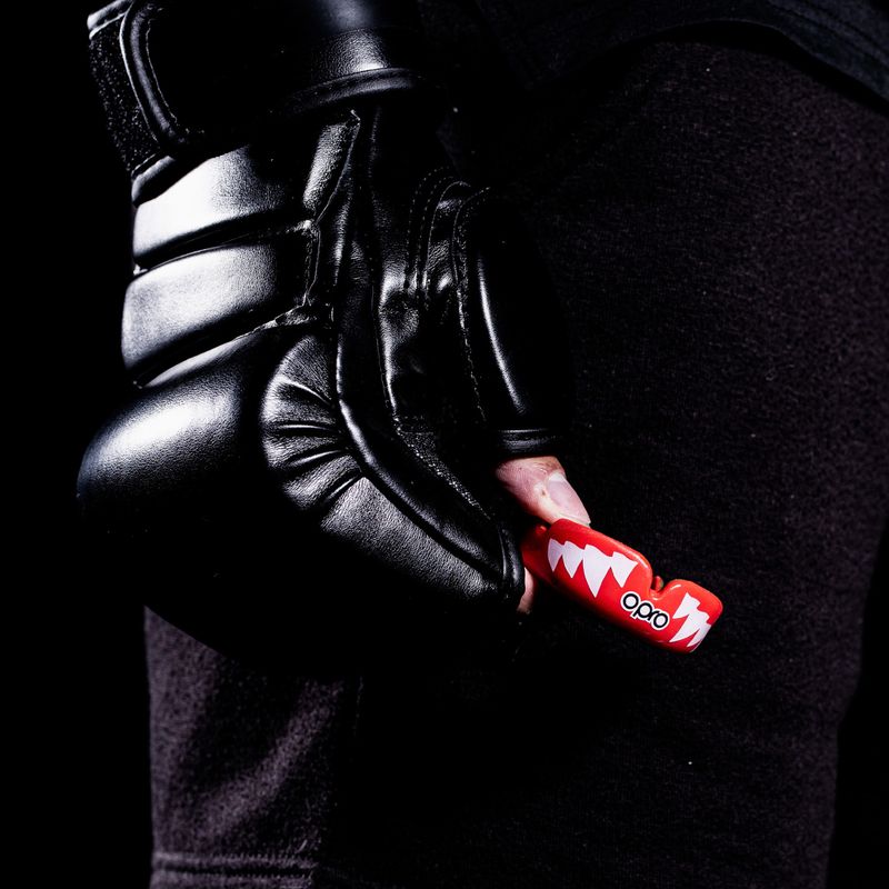 Žandikaulio apsauga Opro Instant Custom Fit Jaws red 4