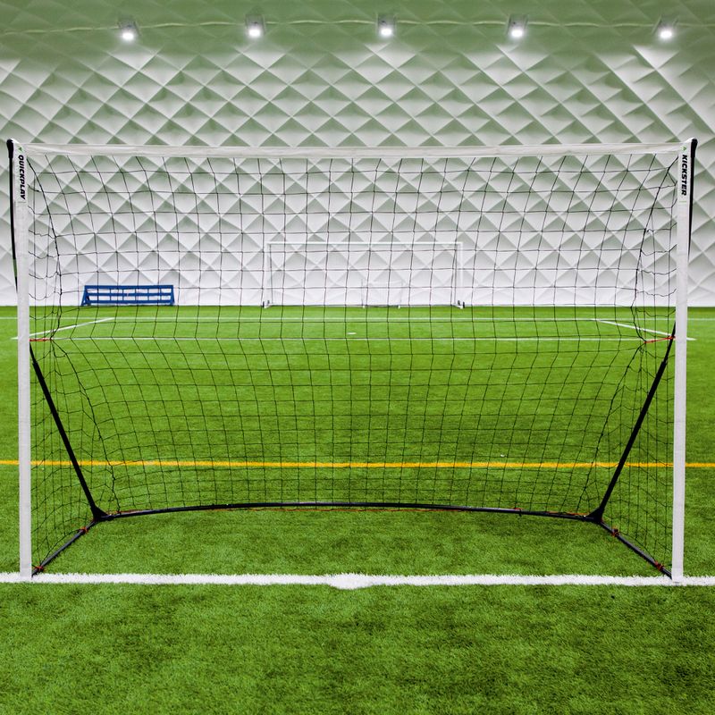 QuickPlay Kickster Academy futbolo vartai 300 x 200 cm balti QP0214 4