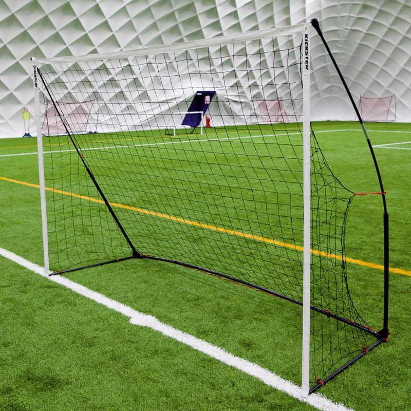 QuickPlay Kickster Academy futbolo vartai 300 x 200 cm balti QP0214 5