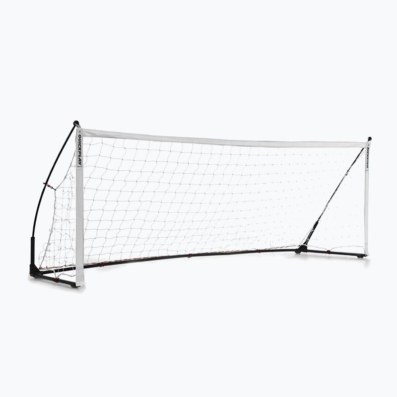 QuickPlay Kickster Elite futbolo vartai 300 x 100 cm balti QP1181