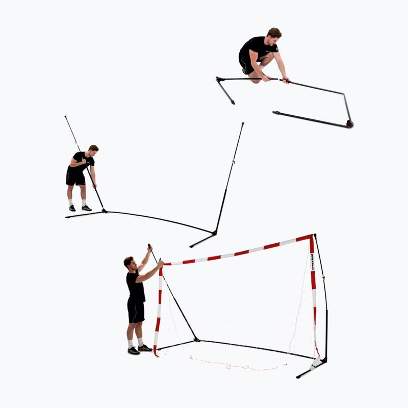 Rankinio vartai Quickplay Handball 240 x 170 cm black/white/red 3