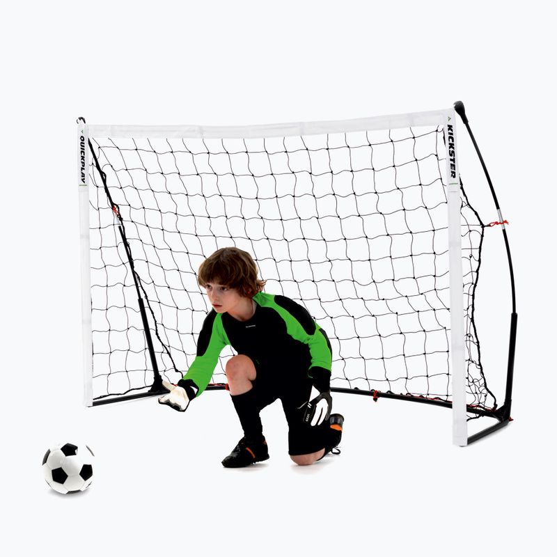 QuickPlay Kickster Academy futbolo vartai 180 x 120 cm balti QP2218 3