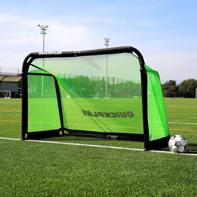 Futbolo vartai Quickplay Pro Alu Training 150 x 100 cm black/green 4