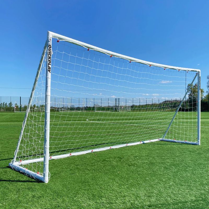 Futbolo vartai QuickPlay Q-Fold 500 x 200 cm white