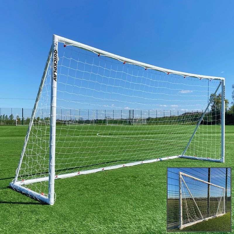 Futbolo vartai QuickPlay Q-Fold 500 x 200 cm white 2