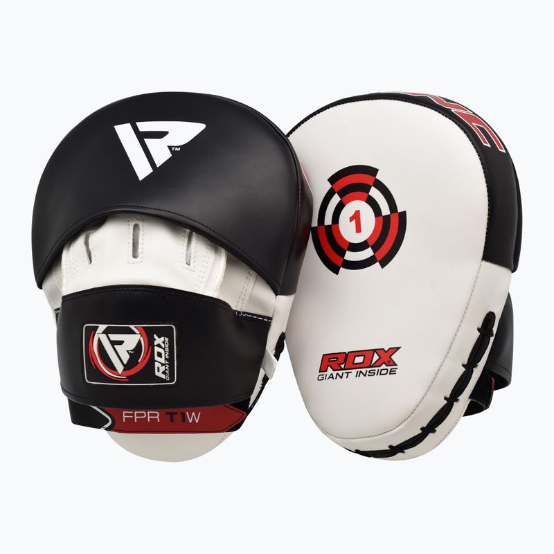 RDX Focus Pad T1 balti/juodi treniruočių diskai 3