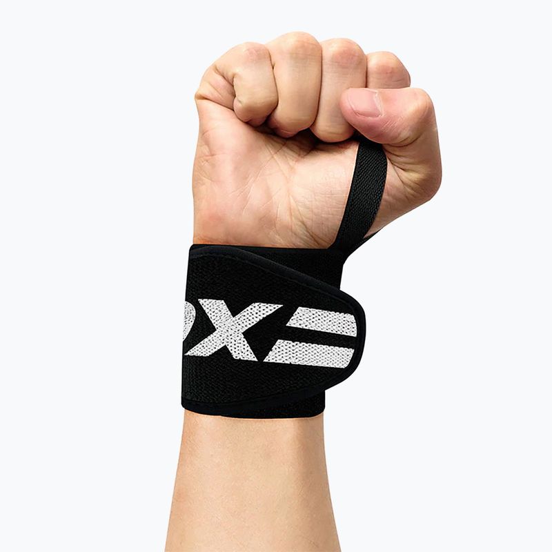 Riešo įtvaras RDX Gym Wrist Wrap Pro juodas WAH-W2B 6