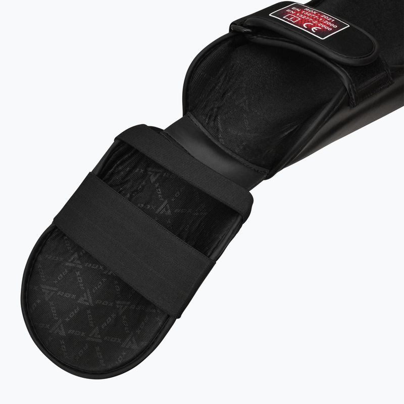 RDX T1 blauzdikaulio ir pėdos apsaugos juodos spalvos 6