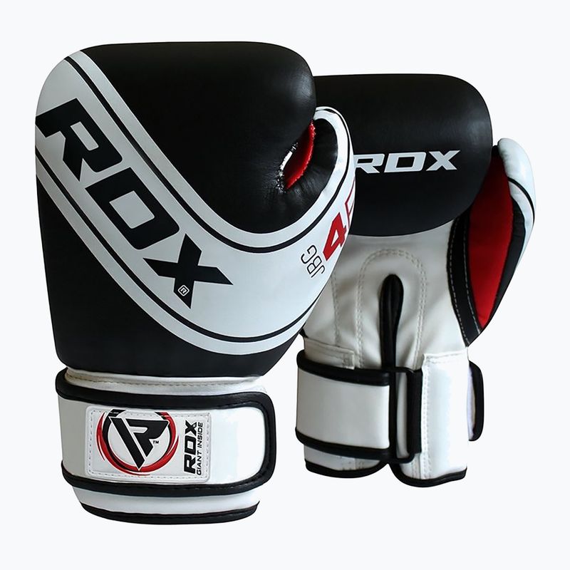 RDX Punch Bag 2 vnt. vaikiškas bokso maišas + pirštinių rinkinys baltas 3JPB-4W-2FT 5