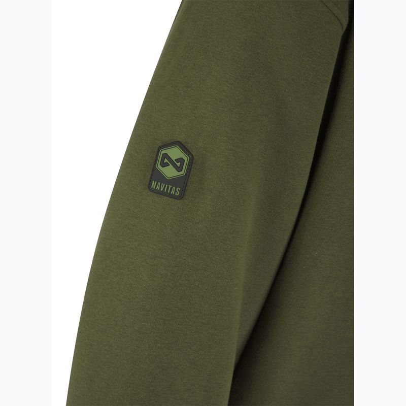 Vyriškas džemperis Navitas Sherpa Zip Hoody green 3