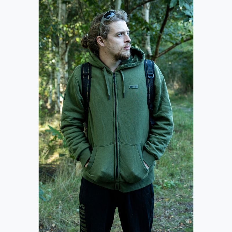 Vyriškas džemperis Navitas Sherpa Zip Hoody green 4