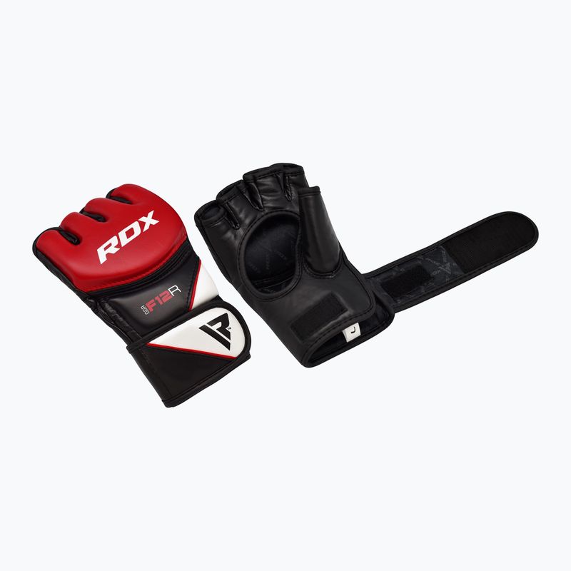 Grapplingo pirštinės RDX Glove New Model GGRF-12R red 3