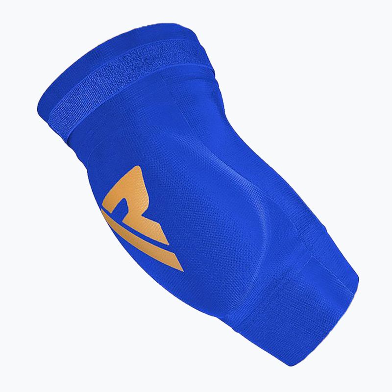 Alkūnių apsaugos RDX Hosiery Elbow Foam blue/gold