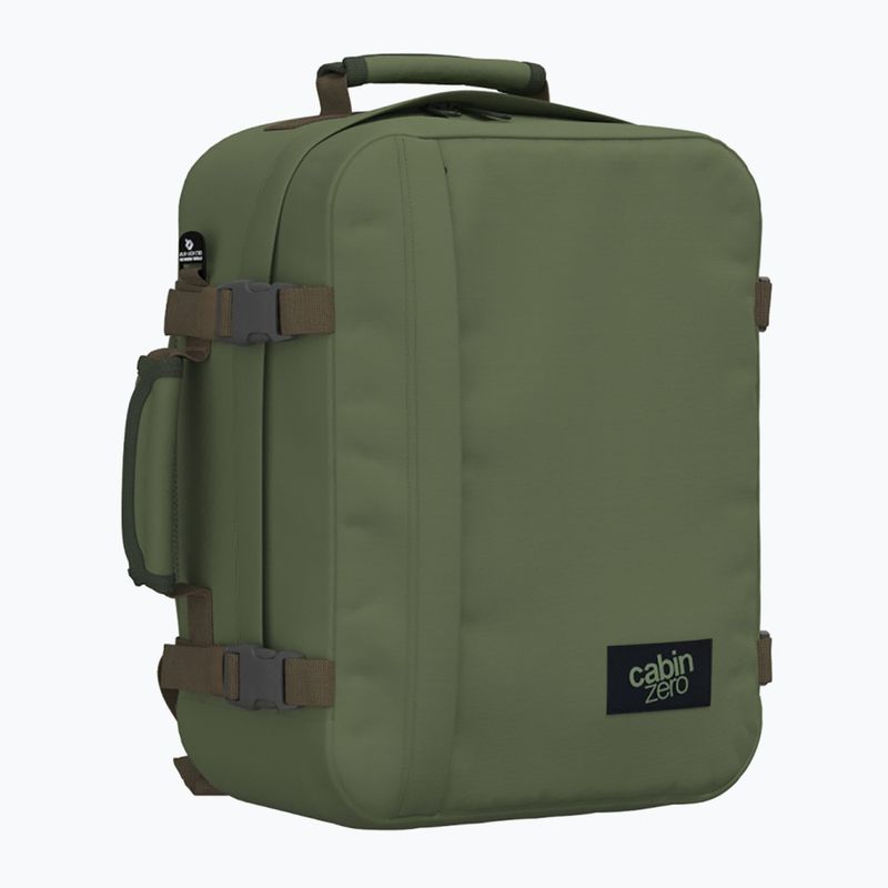CabinZero Classic 28 l georgian khaki žygių kuprinė 2