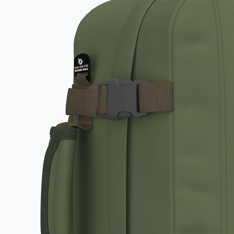 CabinZero Classic 28 l georgian khaki žygių kuprinė 10