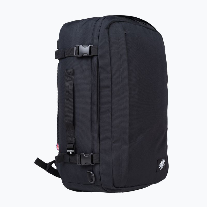 CabinZero Classic Plus 42 l turistinė kuprinė absoliučiai juoda 2