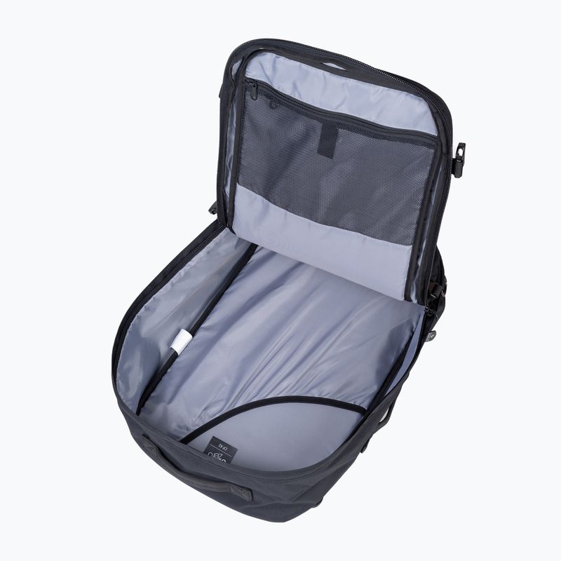 CabinZero Classic Plus 42 l turistinė kuprinė absoliučiai juoda 7