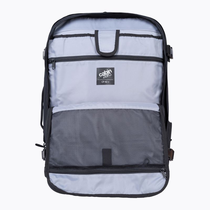 Turistinė kuprinė CabinZero Classic Pro 42 l absolute black 8