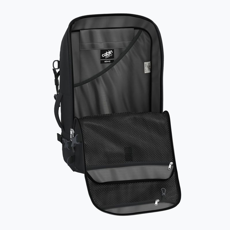 Turistinė kuprinė CabinZero Adventure 42 l absolute black 8