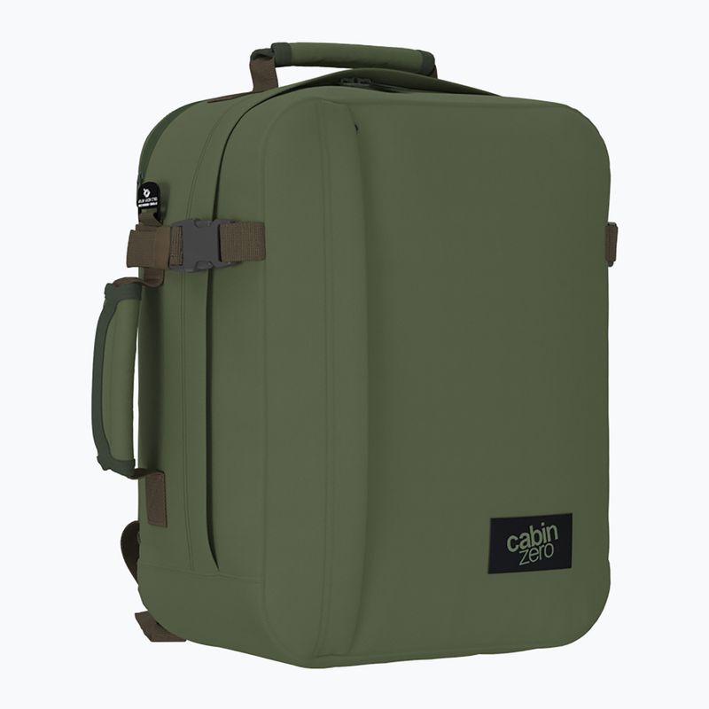 Turistinė kuprinė CabinZero Classic Tech 28 l georgian khaki 6