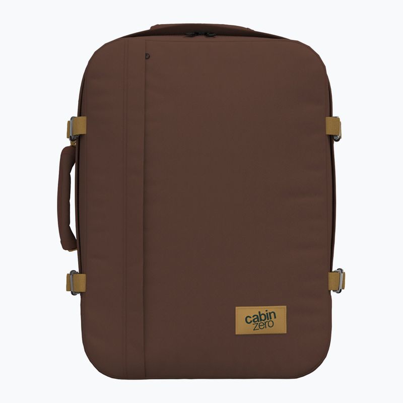 CabinZero Classic 44 l belgų šokolado turistinė kuprinė