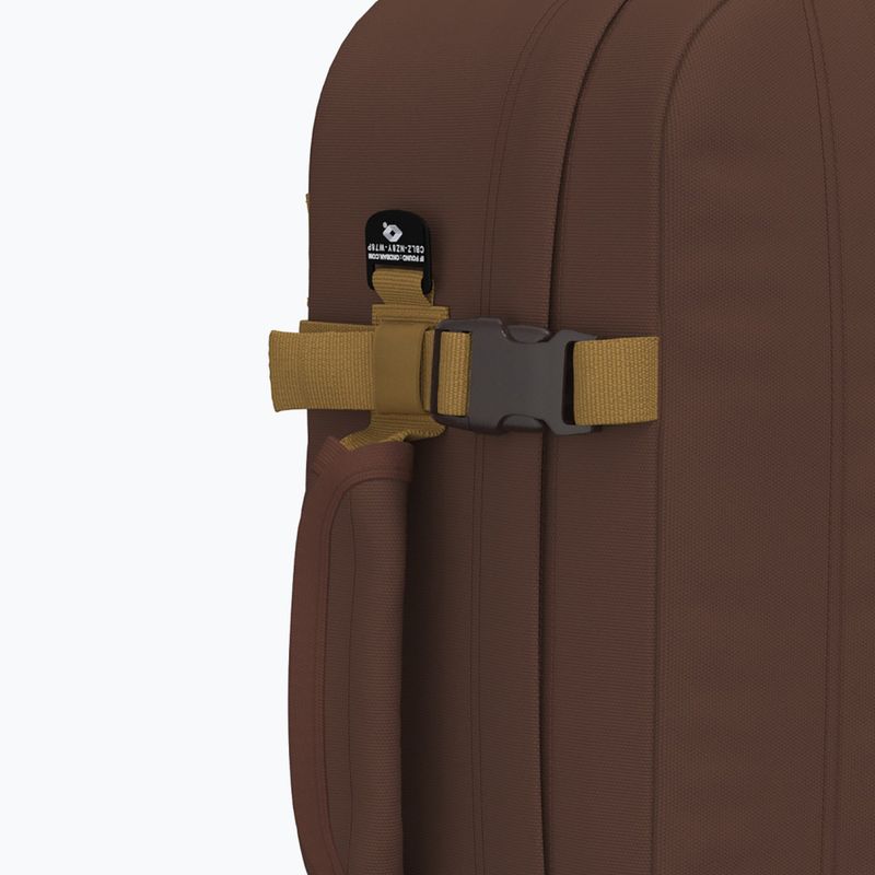 Turistinė kuprinė CabinZero Classic 44 l belgian chocolate 10