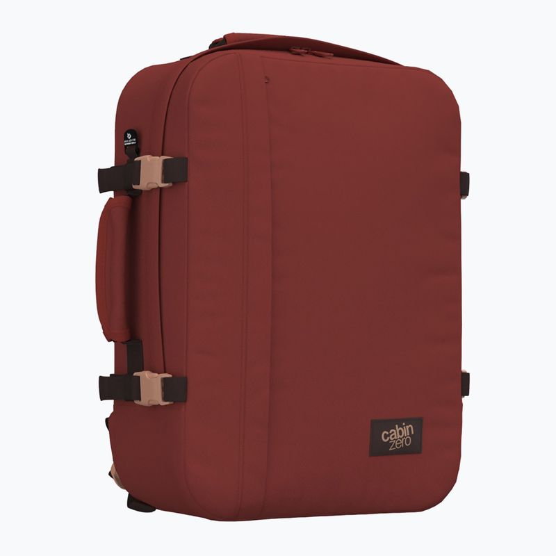 CabinZero Classic 44 l sangria red turistinė kuprinė 2