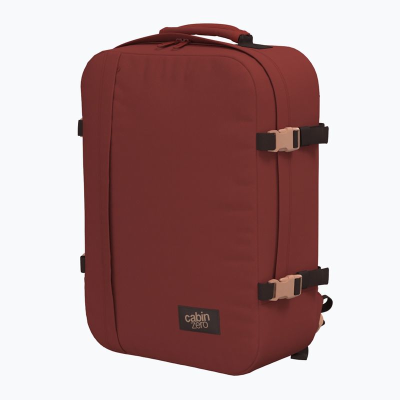 CabinZero Classic 44 l sangria red turistinė kuprinė 4