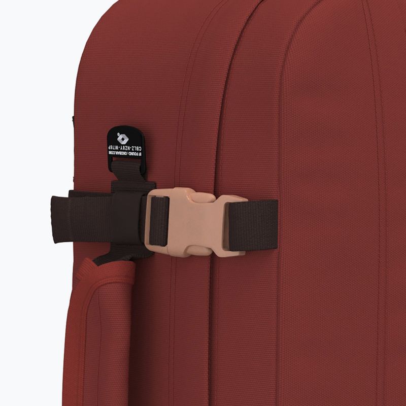 CabinZero Classic 44 l sangria red turistinė kuprinė 10