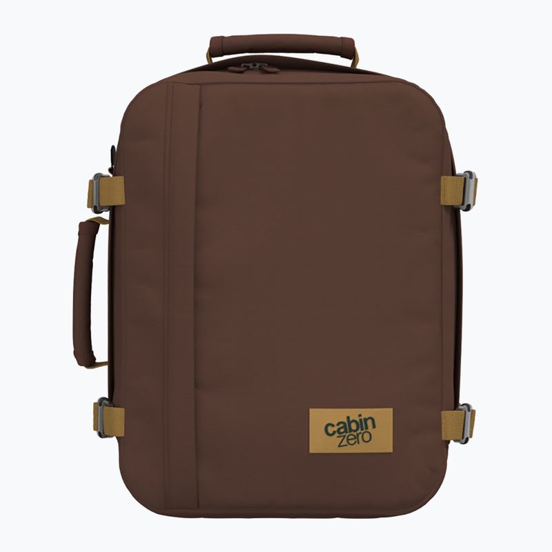 CabinZero Classic 28 l belgų šokolado turistinė kuprinė