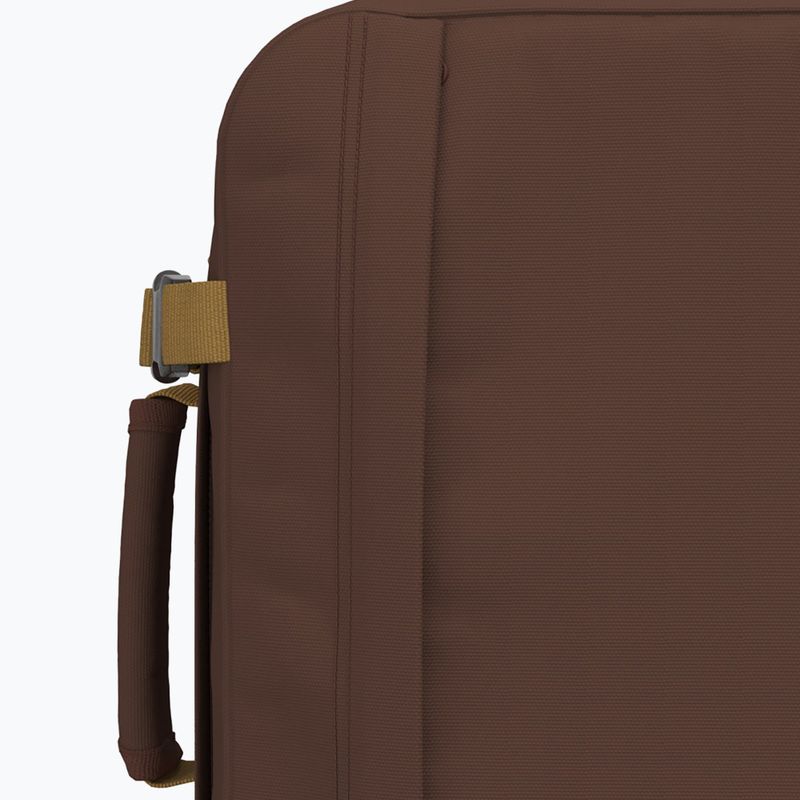 CabinZero Classic 28 l belgų šokolado turistinė kuprinė 9