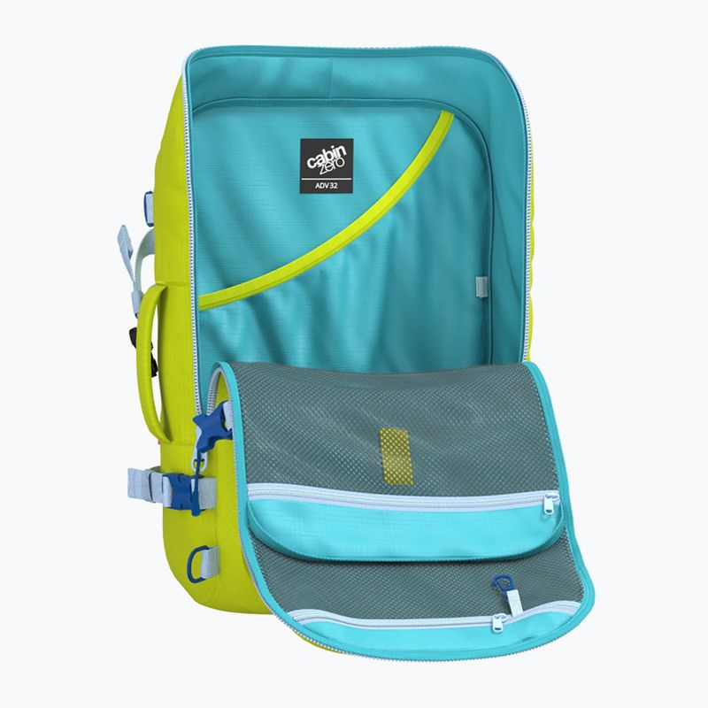 Kelioninė kuprinė CabinZero Adventure 32 l mojito lime 7