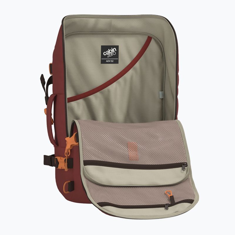 Kelioninė kuprinė CabinZero Adventure 32 l sangria red 7