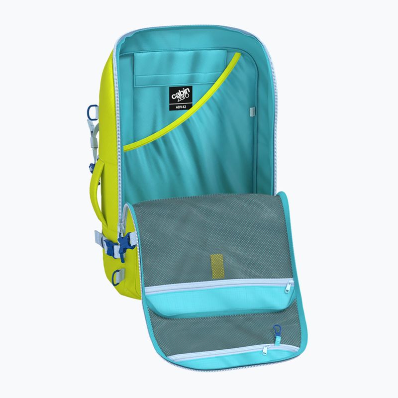 Kelioninė kuprinė CabinZero Adventure 42 l mojito lime 8