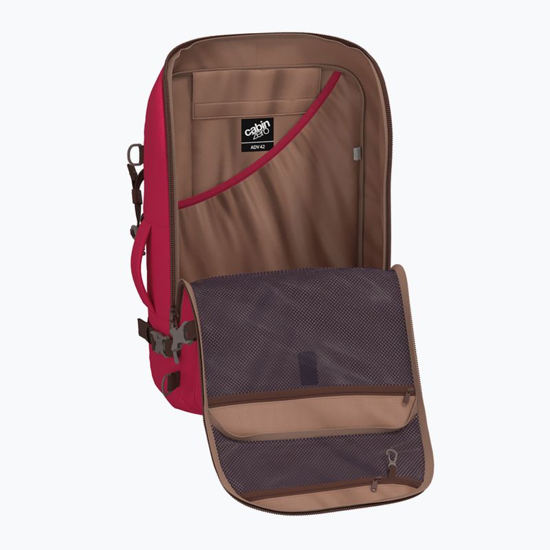 Turistinė kuprinė CabinZero Adventure 42 l miami magenta 8