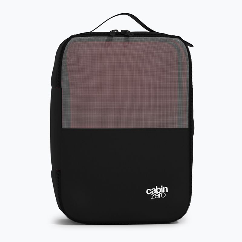 "CabinZero Packing Cube Lux M" absoliučiai juodas kelionių organizatorius
