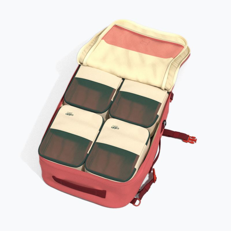 CabinZero Classic Plus 42 l peach valley turistinė kuprinė 10