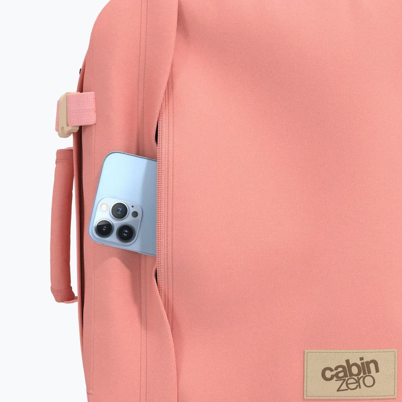 Kelioninė kuprinė CabinZero Classic Tech 28 l rožinė 13