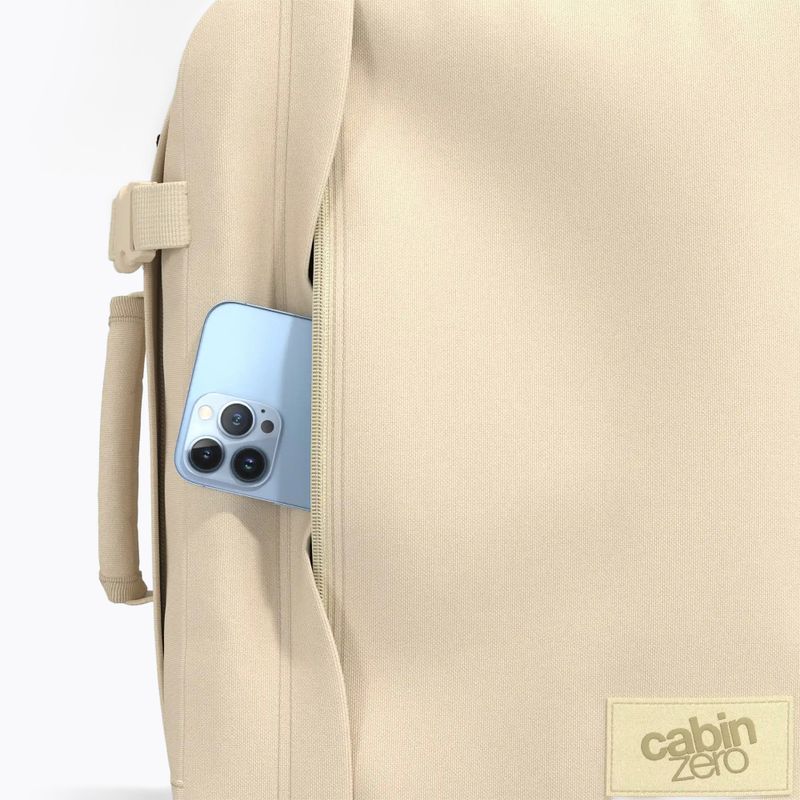 Turistinė kuprinė CabinZero Classic Tech 28 l shell white 11