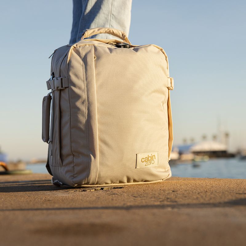 Kelioninė kuprinė CabinZero Classic Tech 28 l shell white 14