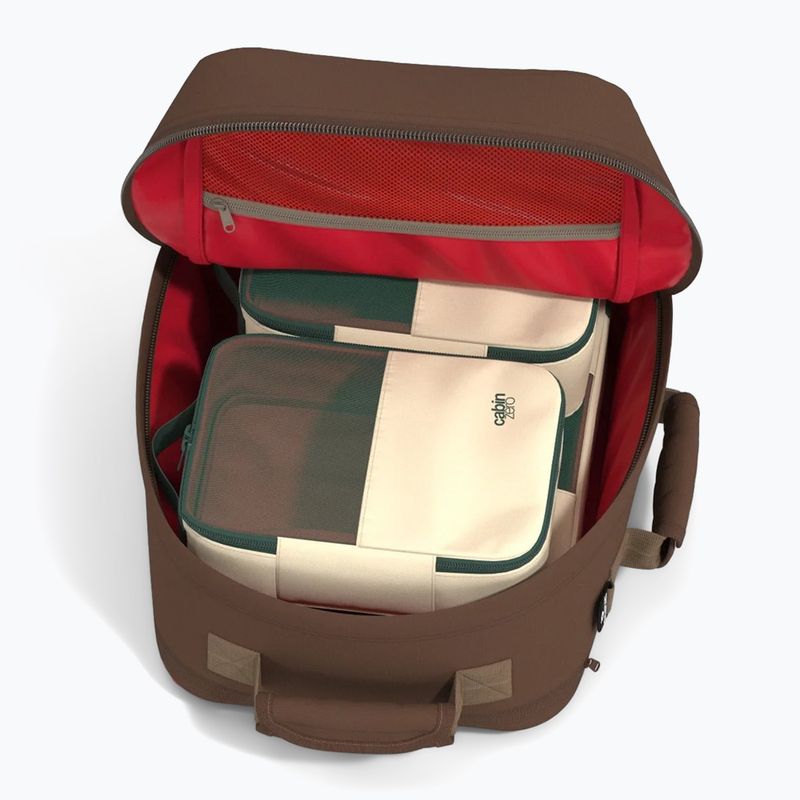 Turistinė kuprinė CabinZero Classic Tech 28 l redwood 11