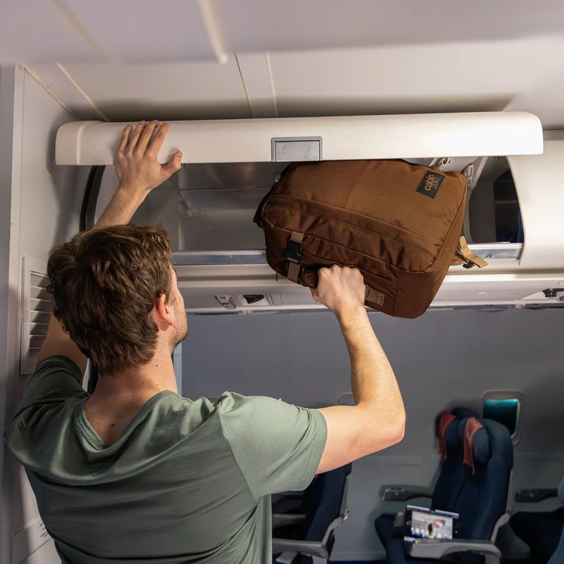 Kelioninė kuprinė CabinZero Classic Tech 28 l redwood 15